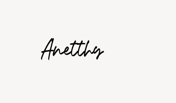 Anetthy Font