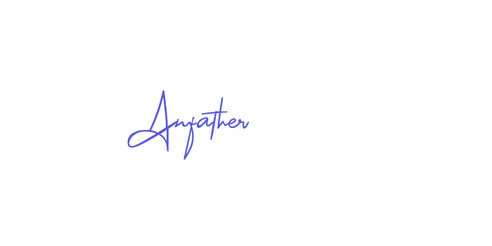 Anfather Font Download