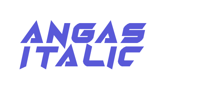 Angas Italic Font Download