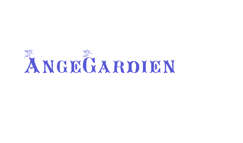 AngeGardien Font Download