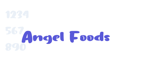 Angel Foods font free