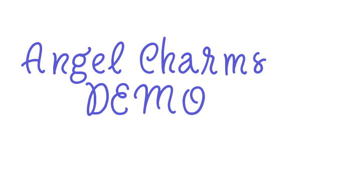 Angel Charms DEMO Font Download