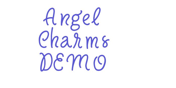 Angel Charms DEMO Font