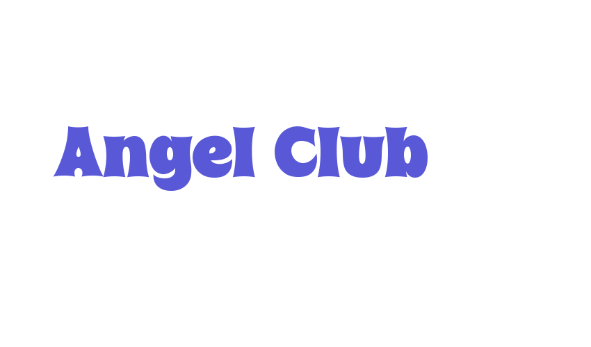 Angel Club Font Download