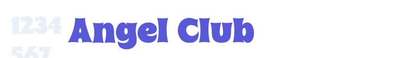 Angel Club font