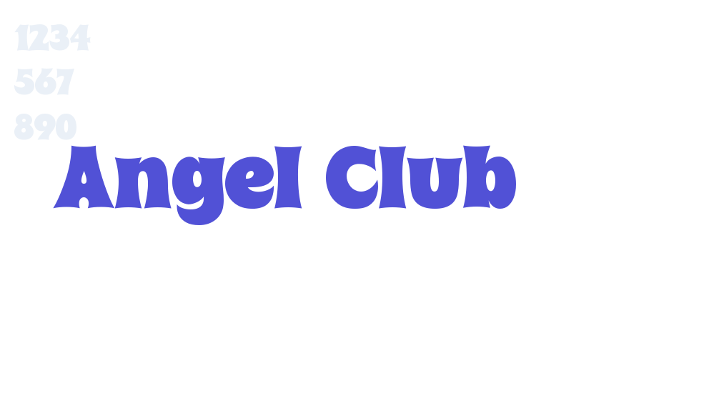 Angel Club-font-download