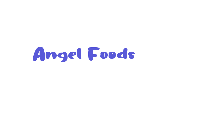 Angel Foods Font