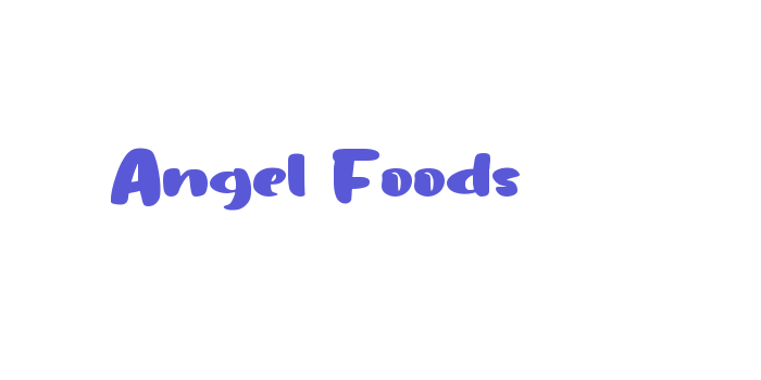 Angel Foods Font Download