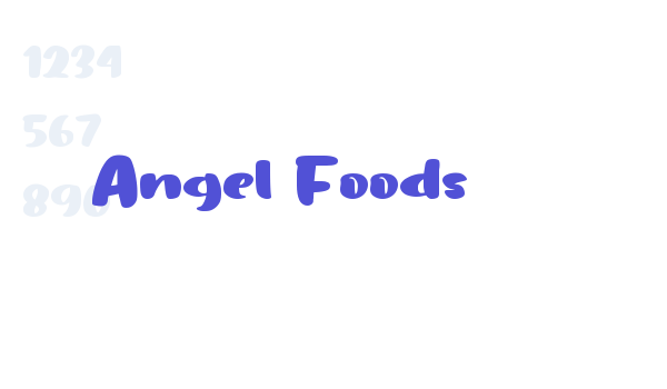 Angel Foods font download