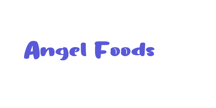 Angel Foods Font