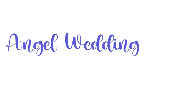 Angel Wedding Font Download