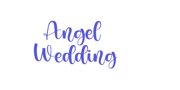 Angel Wedding Font