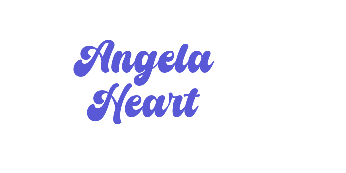 Angela Heart Font