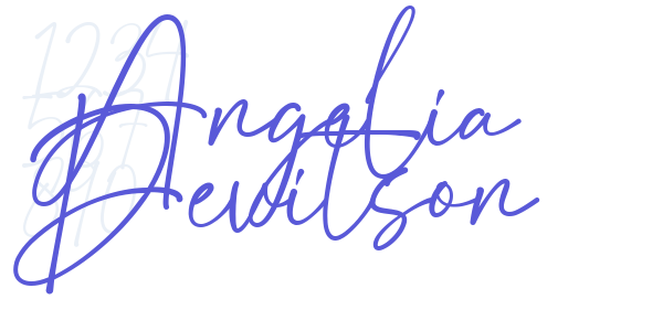 Angelia Devitson font