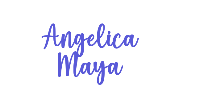 Angelica Maya Font