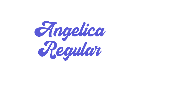 Angelica Regular Font Download