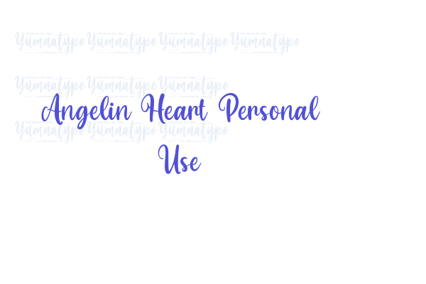 Angelin Heart Personal Use