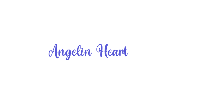 Angelin Heart Font Download