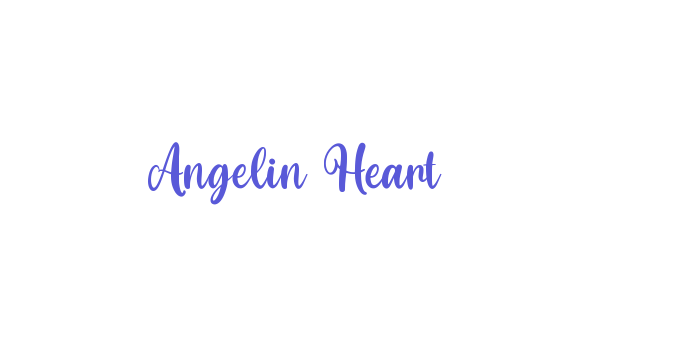 Angelin Heart Font