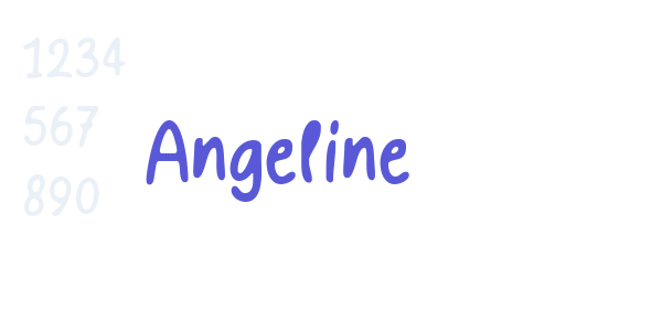 Angeline font free