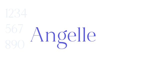 Angelle font free