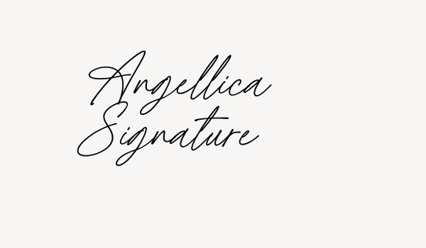 Angellica Signature Font