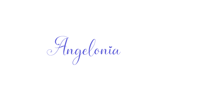 Angelonia Font Download