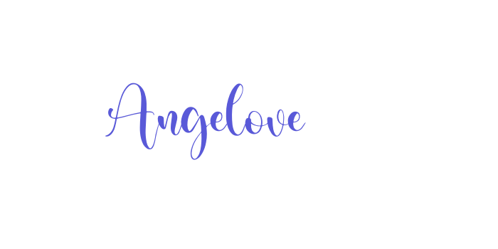 Angelove Font Download