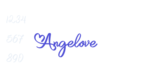 Angelove-font-download
