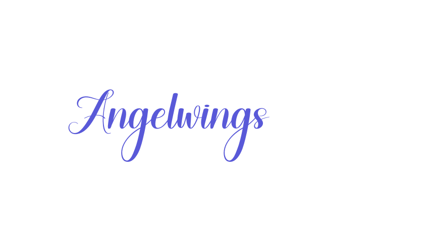 Angelwings Font