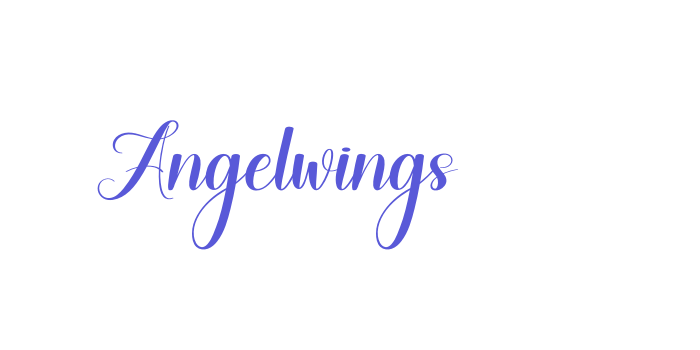 Angelwings Font Download