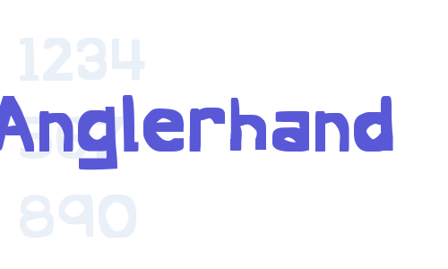 Anglerhand Font