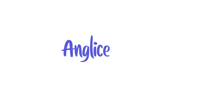 Anglice Font Download