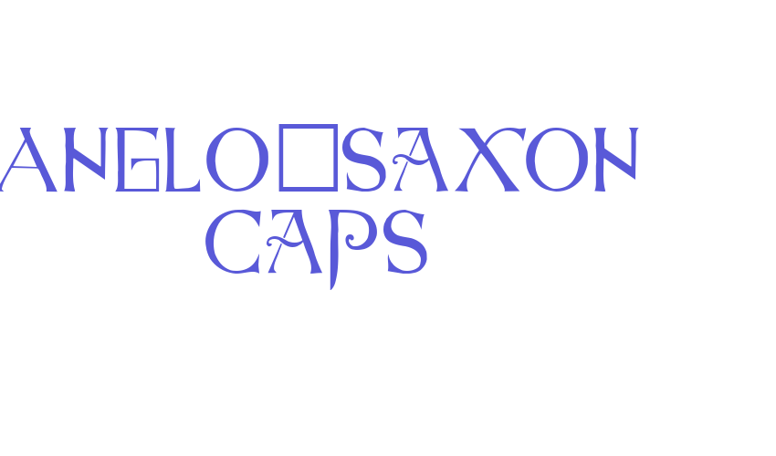 Anglo-Saxon Caps Font Download