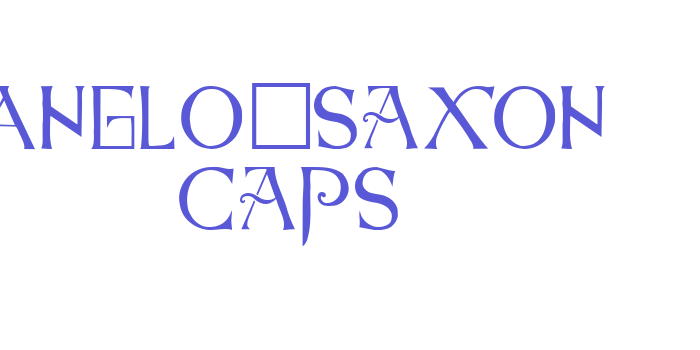 Anglo-Saxon Caps Font Download