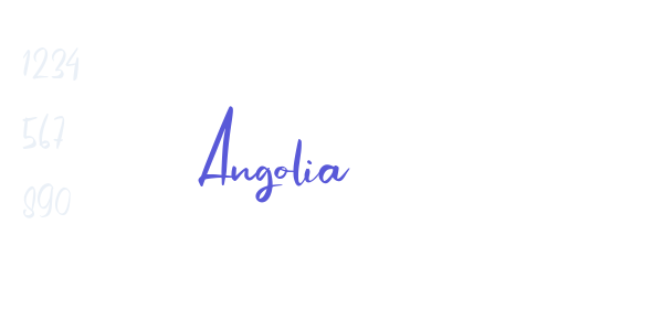 Angolia font free