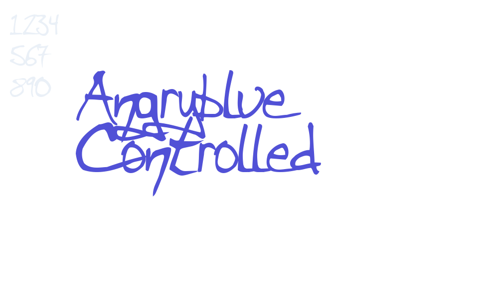 Angryblue  Controlled-font-download