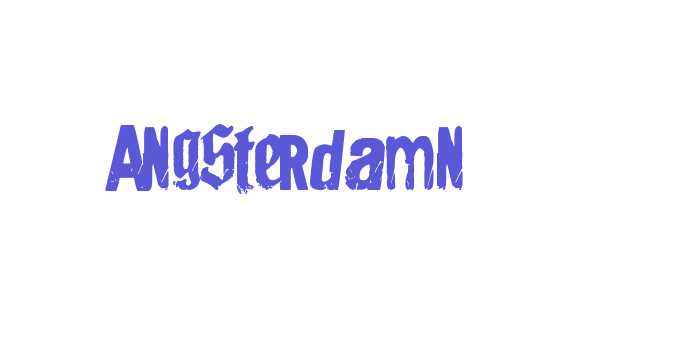 Angsterdamn Font Download