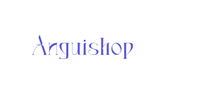 Anguishop Font