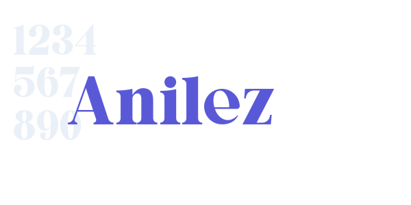 Anilez font free