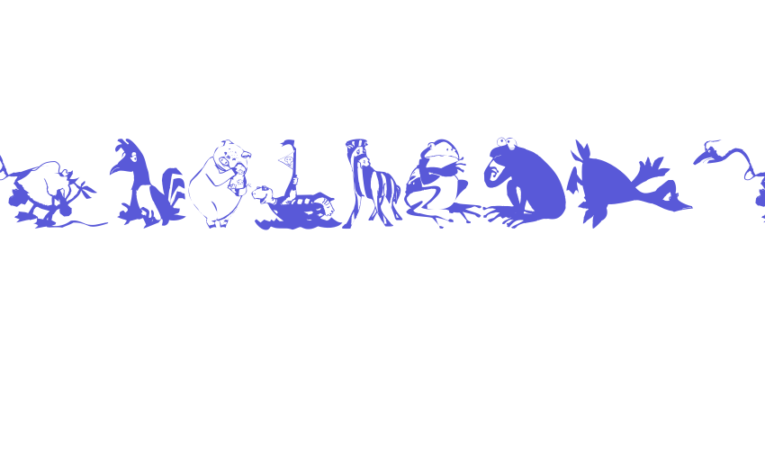 AnimalComedians Font Download