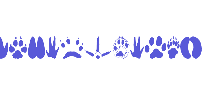 AnimalTracks Font Download