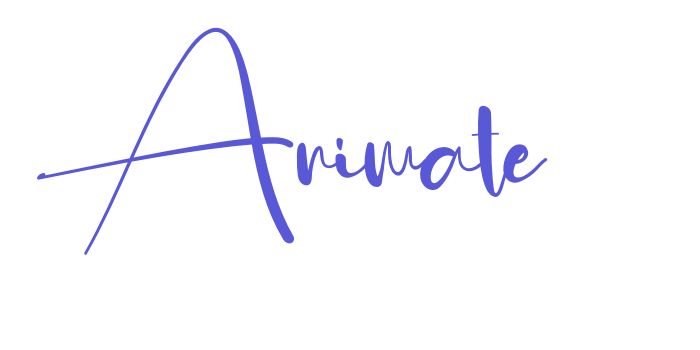 Animate Font