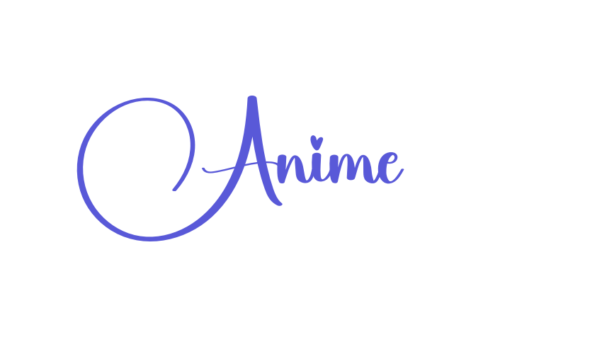 Anime Font