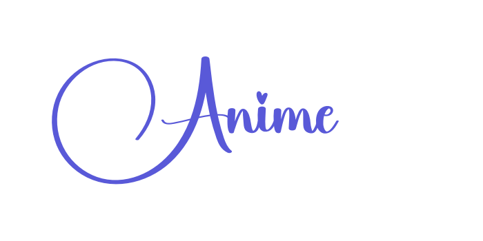 Anime Font Download