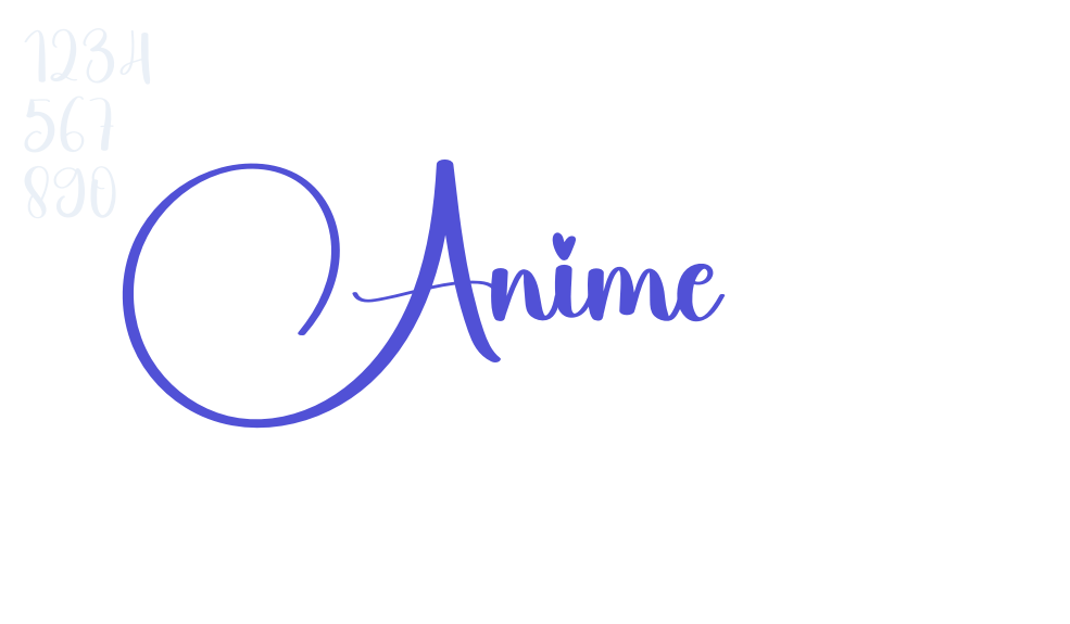 Anime-font-download