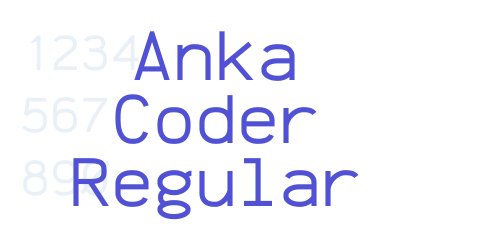 Anka Coder Regular-font-download