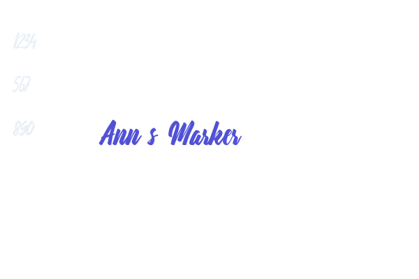 Ann’s Marker
