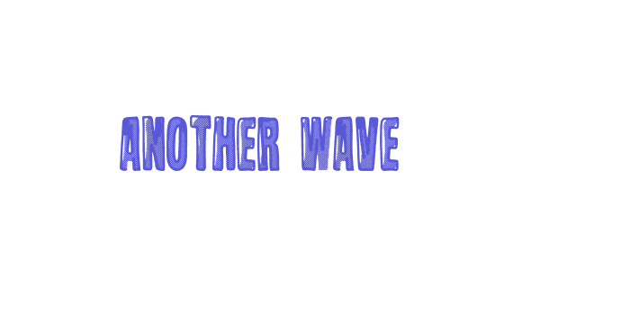 Another Wave Font Download