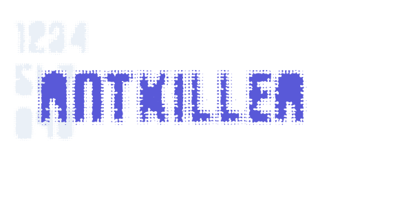 AntKiller font free